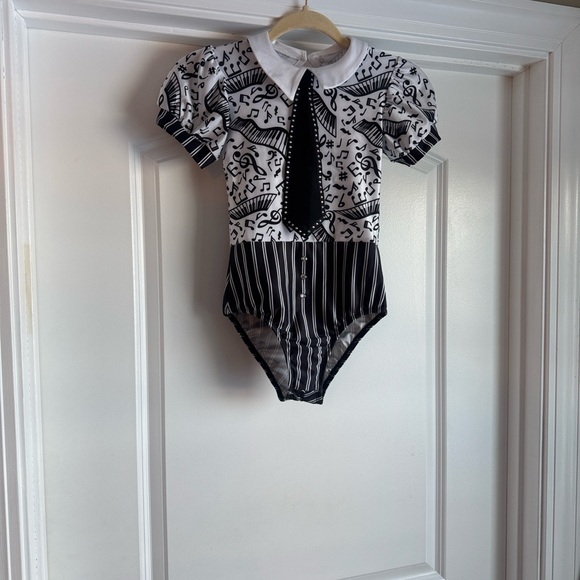 Glamour Other - Glamour Costumes black and white dance costume style GCR099 adult medium